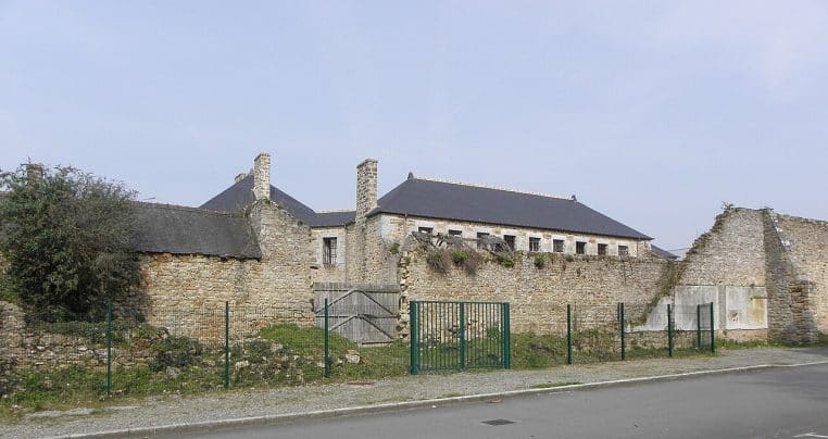 Bâtiment patrimonial à Guingamp, Côtes-d’Armor.