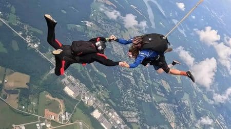 Parachutiste Accident Mortel