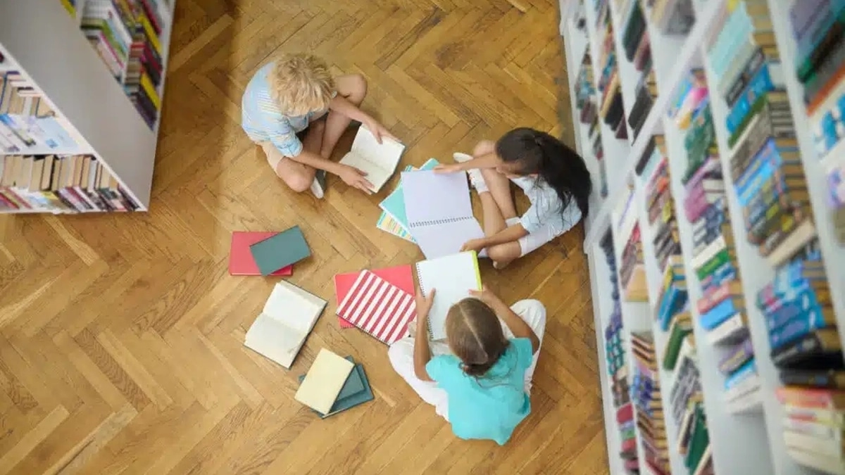 Parents Enfants Bibliotheque