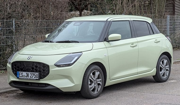 La Swift hybride 2024, référence de sobriété chez Suzuki.