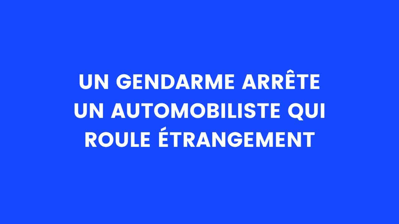 blague gendarme