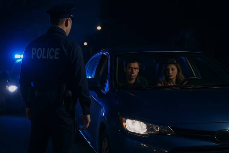 blague police couple