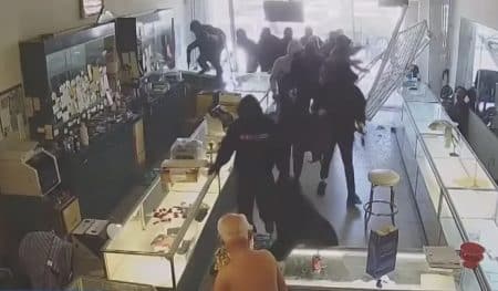 Braquage de bijouterie