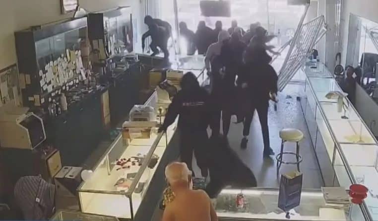 Braquage de bijouterie