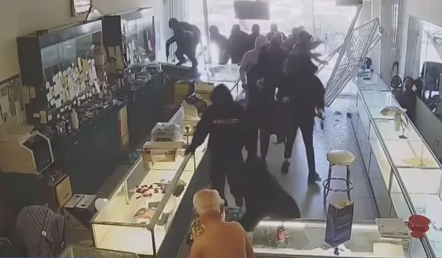 Braquage de bijouterie