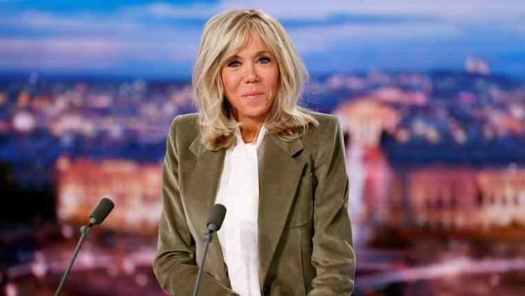 brigitte macron tv @afp