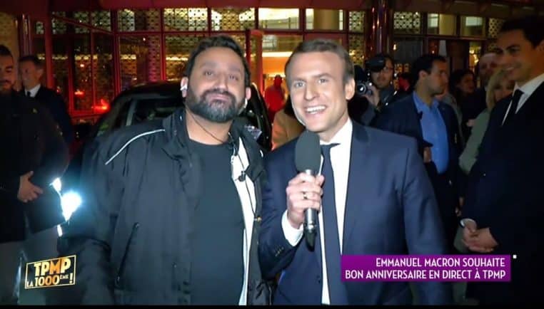 cyril hanouna se confie lien emmanuel macronn