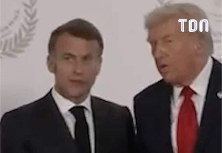 Donald Trump et Emmanuel Macron au sommet pour Gaza