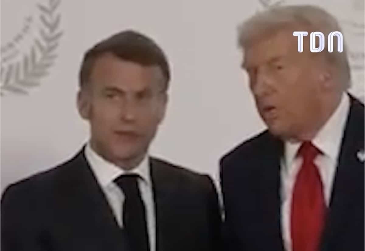 Donald Trump et Emmanuel Macron au sommet pour Gaza