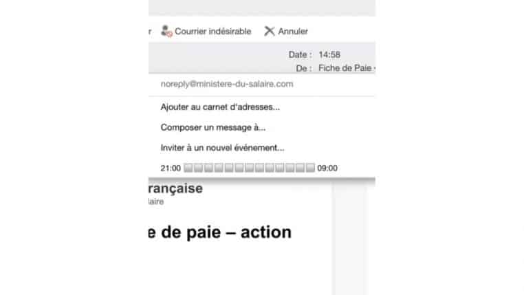 mail correction fiche paie @linternaute