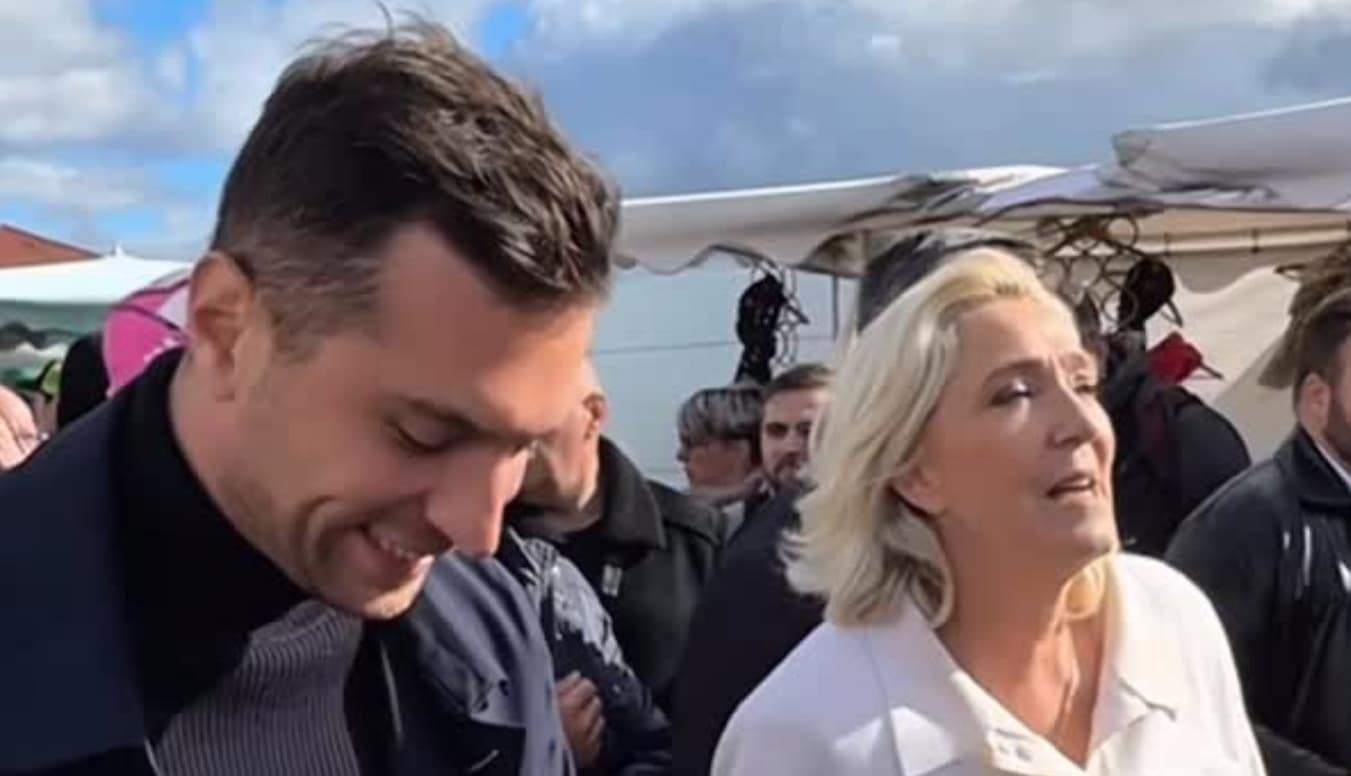 Jordan Bardella et Marine Le Pen