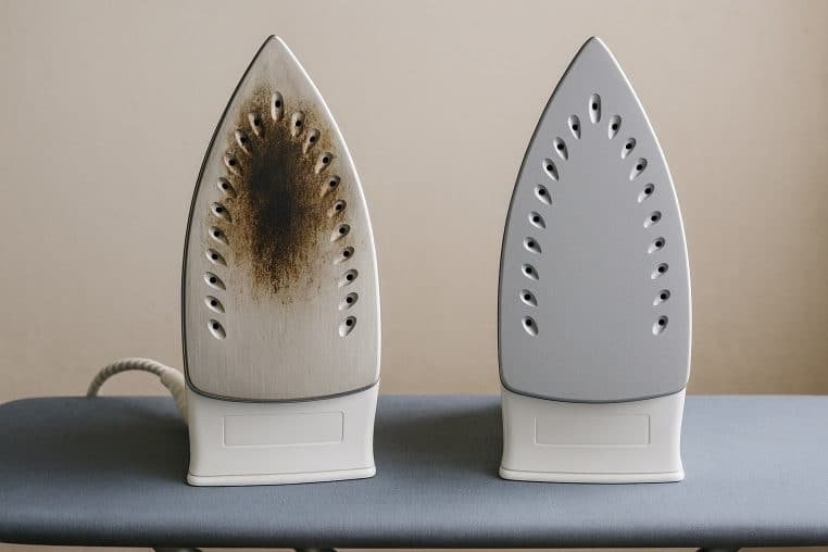 Nettoyer un fer à repasser