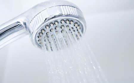 pommeau de douche bactéries étude