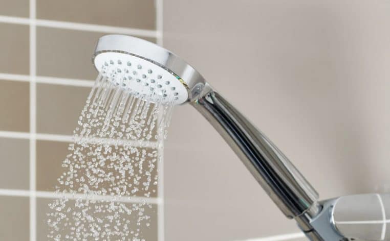 pommeau de douche bactéries étude