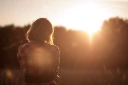 woman, nature, person, sunset, dreams, alone, lonely