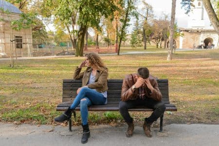 Couple triste