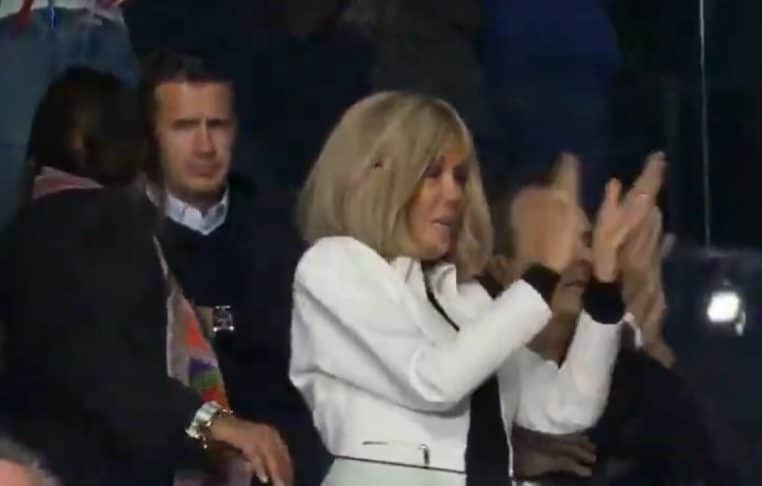 Brigitte Macron concert Lady Gaga