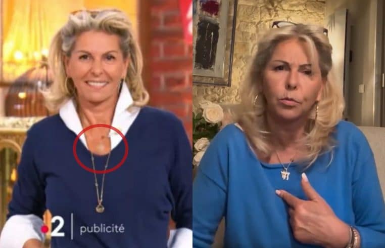 Caroline Margeridon collier flouté