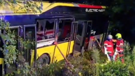Charleroi bus incident @DR