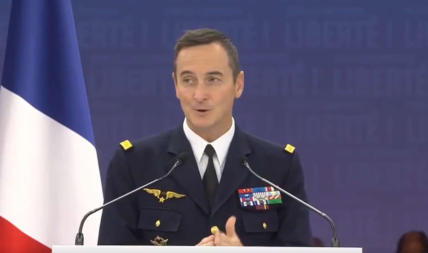 Chef d'état-major des Armées Fabien Mandon