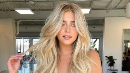 Cheveux Blond Daim