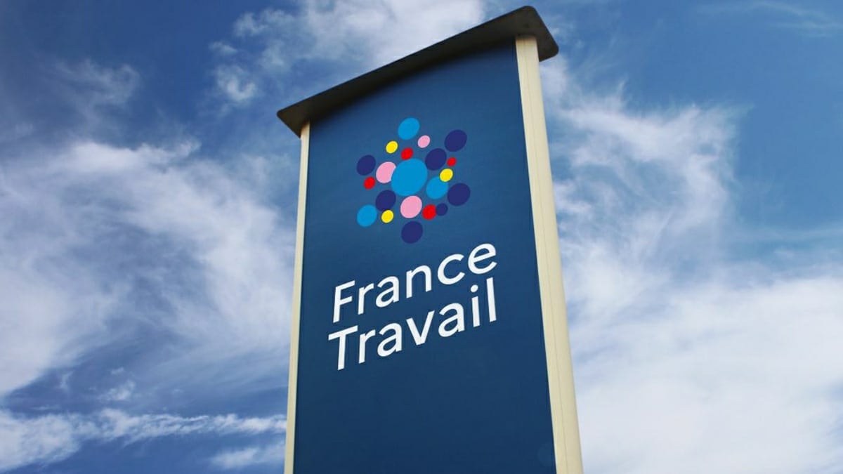 France Travail Plaque