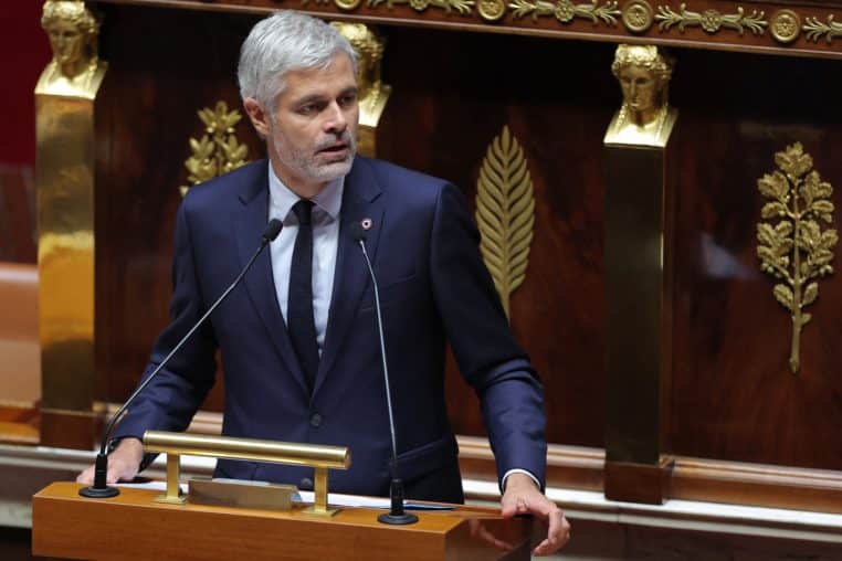 Laurent Wauquiez (LR) à l'Assemblée nationale