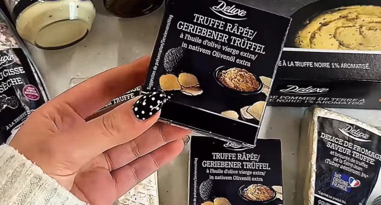Lidl produits à la truffe