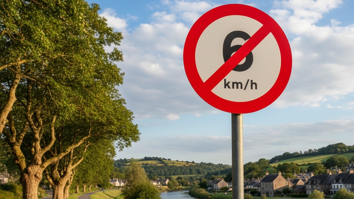 Vitesse Panneau Limitation