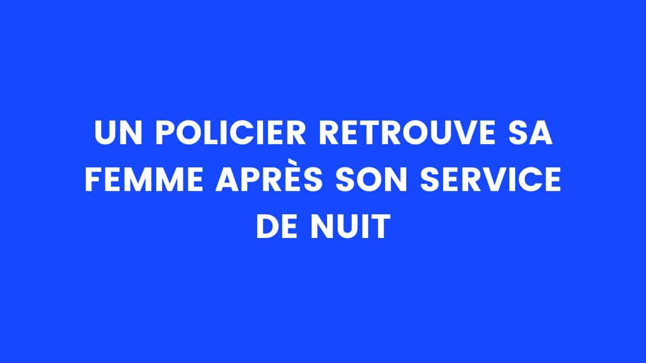 blague policier