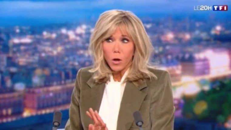 brigitte macron @tf1