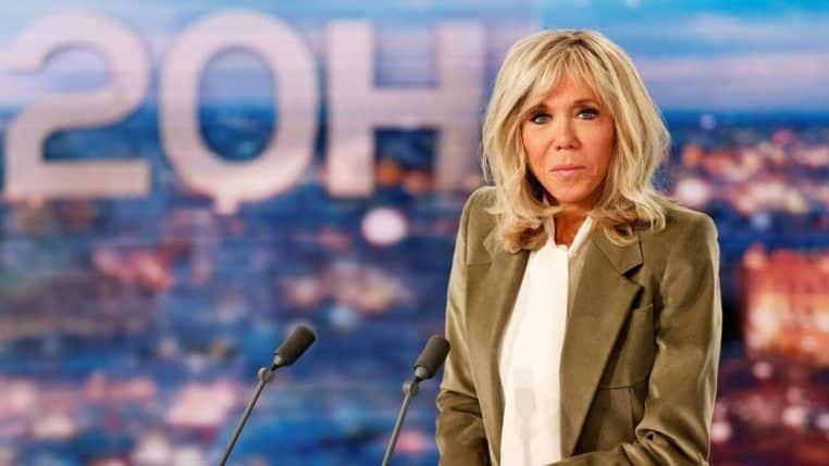 brigitte macron @tv