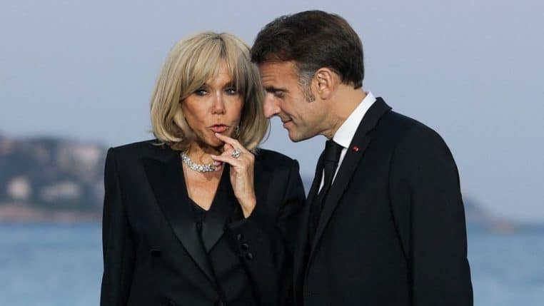 couple macron @afp