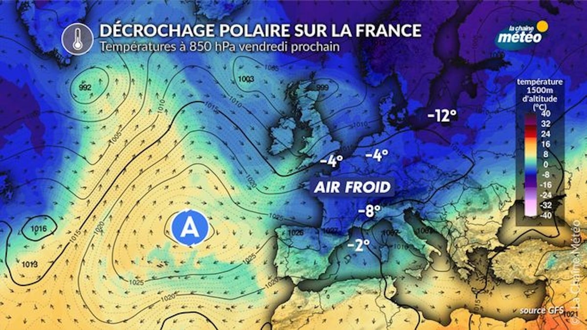 meteo froid polaire