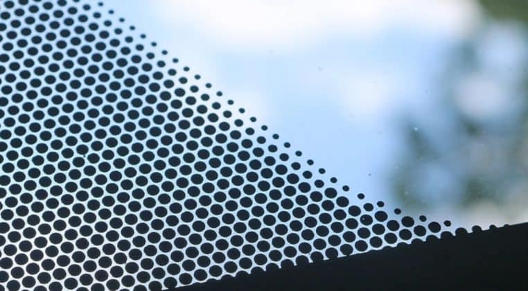 Points noirs pare-brise