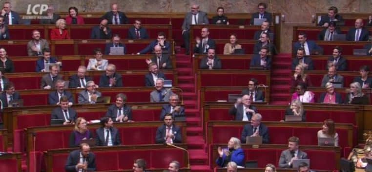 Vote inattendu à l'Assemblée nationale