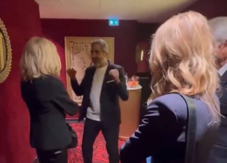 Brigitte Macron spectacle Ary Abittan