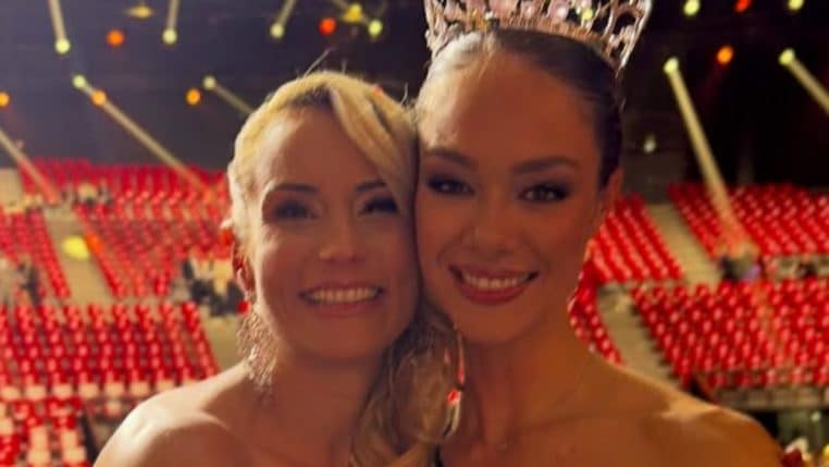 Elodie Gossuin et Hinaupoko Deveze @son instagram