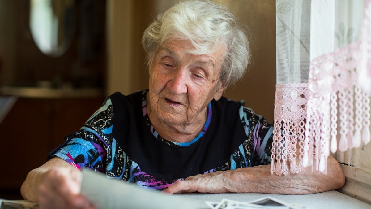 Grand-mere Lettre Banque