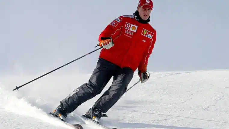Michael Schumacher ski @AFP