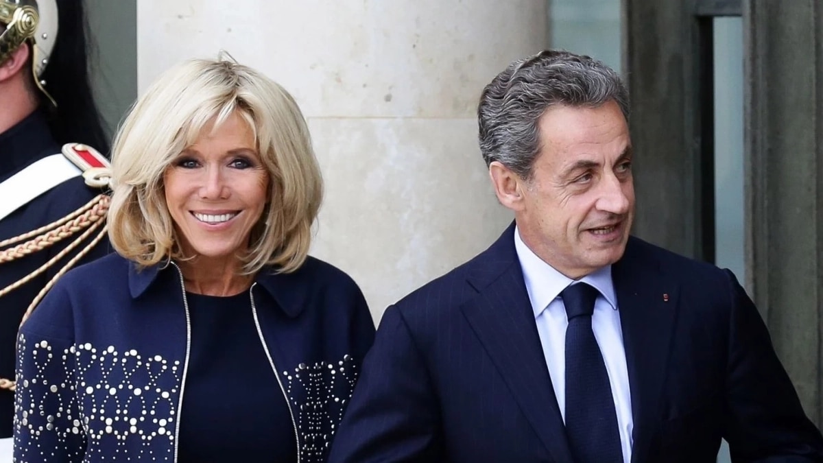 Nicolas Sarkozy Brigitte Macron