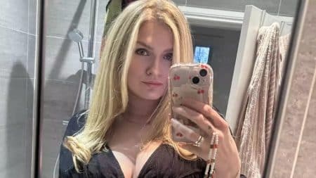 VIH Ellie Harrison Atteinte