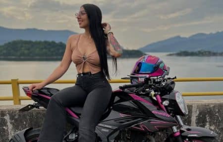 Influenceuse moto Sofia Quiroz mort