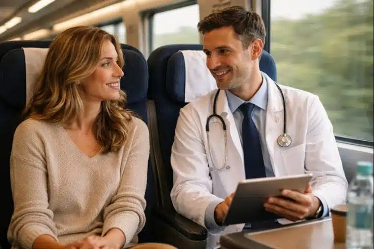 blague train medecin