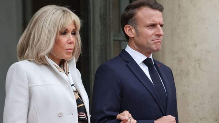 brigitte et emmanuel macron @afp