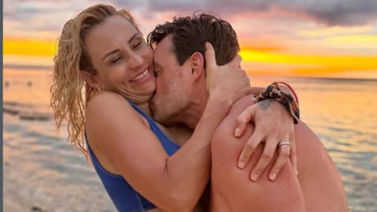 couple Elodie Gossuin et Bertrand Lacherie @son instagram