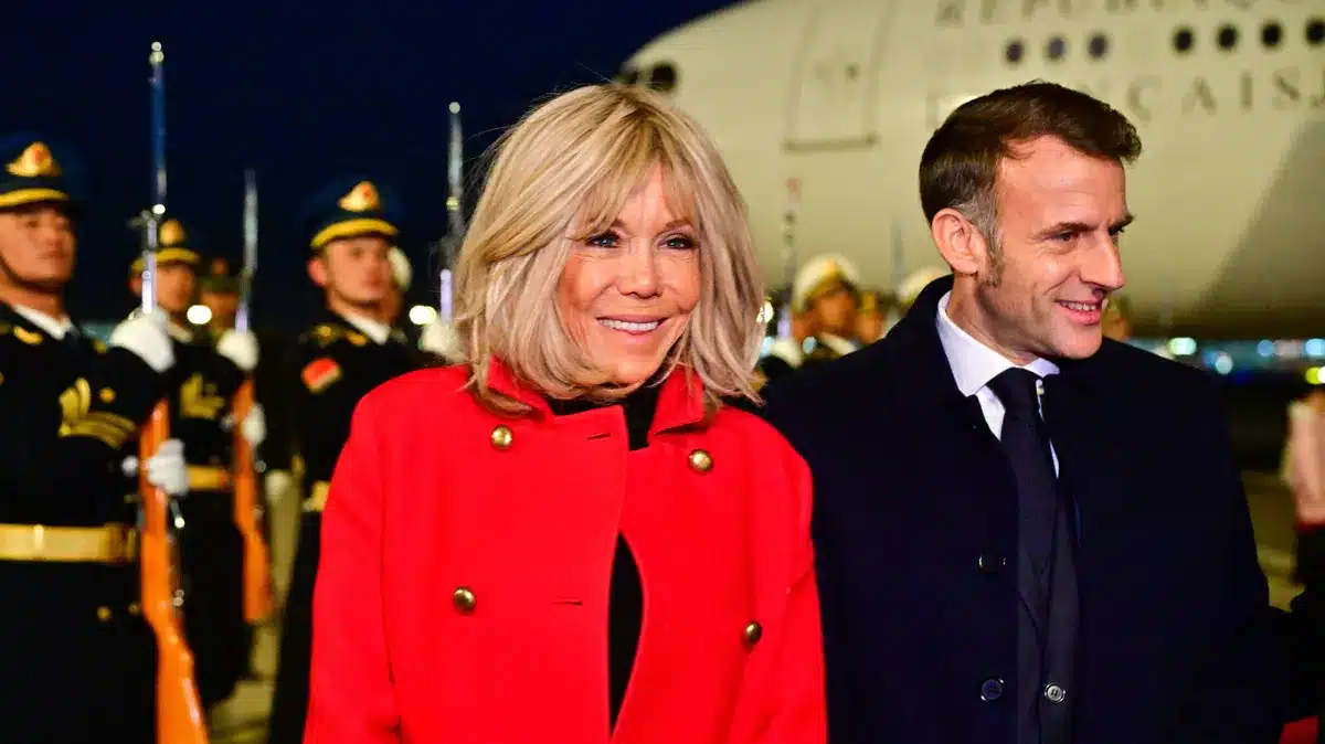 couple macron noel