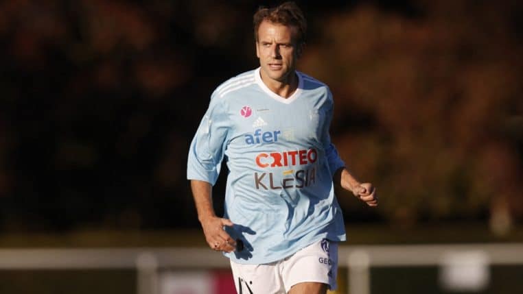 macron football @AFP