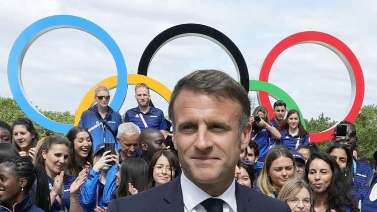 macron jeux olympiques @AFP
