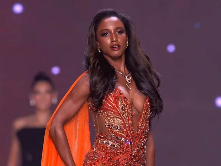 miss jamaique chute violente